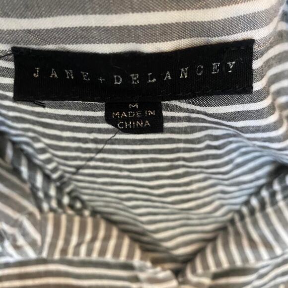 Jane and delancey striped button up - Picture 5 of 5